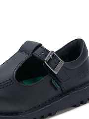 Kickers Black Kick T Bar Shoes - Image 7 of 7