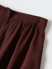 Mango Red Fluid Skirt - Image 6 of 6