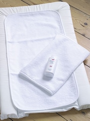 JoJo Maman Bébé White 2-Pack Changing Mat Liners - Image 2 of 2