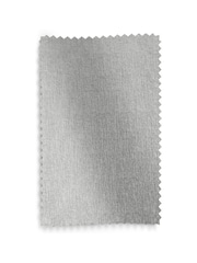 Grey Silver Heavyweight Chenille Pencil Pleat Super Thermal Curtains - Image 6 of 6