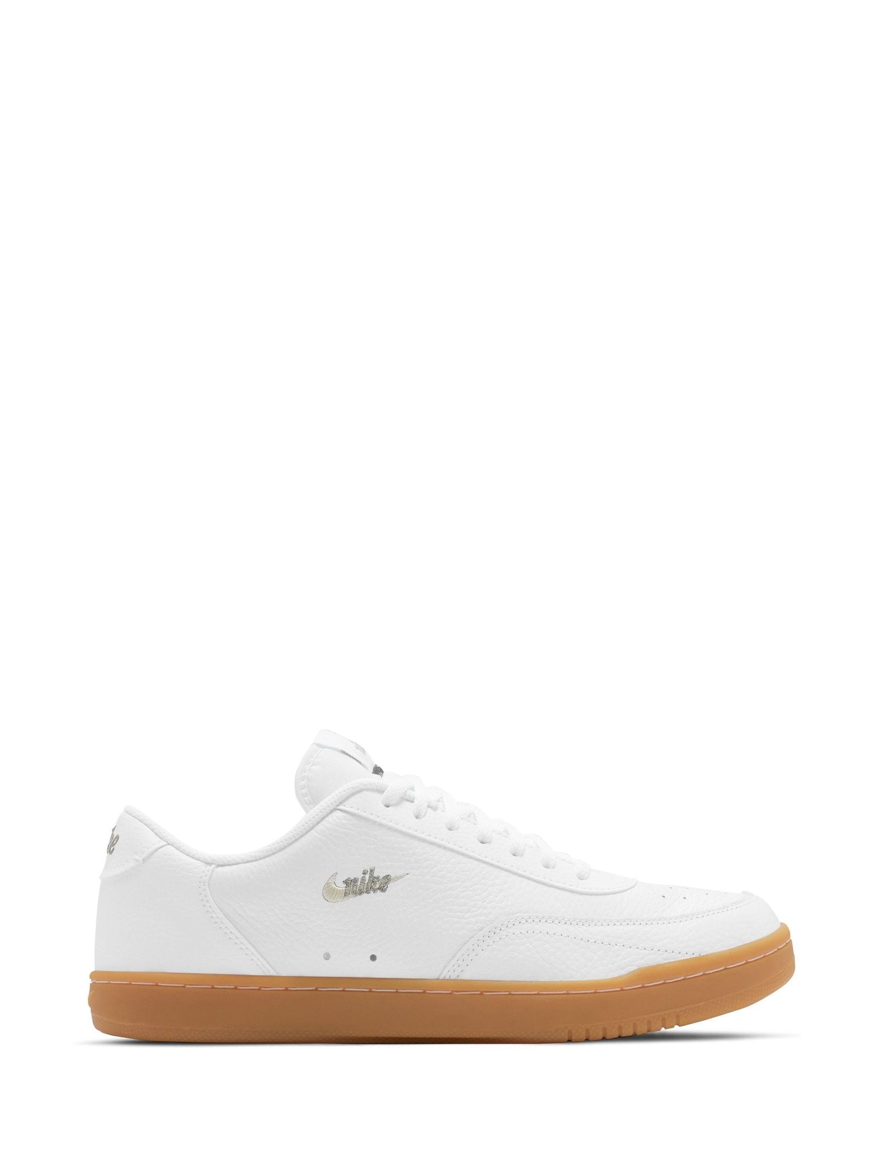 Buy Nike White Court Vintage Premium Trainers from Next Luxembourg