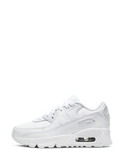 Nike White Air Max 90 Junior Trainers - Image 2 of 8
