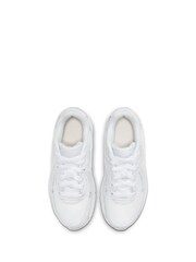 Nike White Air Max 90 Junior Trainers - Image 5 of 8
