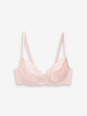 Navy Blue/Pink 2 Pack Non Pad Full Cup Bras 2 Pack - Image 4 of 5