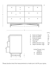 Swoon Grey Halle Chest of Drawers - Image 4 of 7