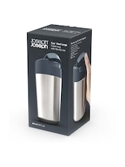 Joseph Joseph Silver Sipp Stainless Steel 454ml Travel Mug - Image 2 of 2