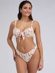 قطعة بيكيني سفلية تصميم سروال داخلي مطبوعة Positano من Boux Avenue - Image 4 of 5