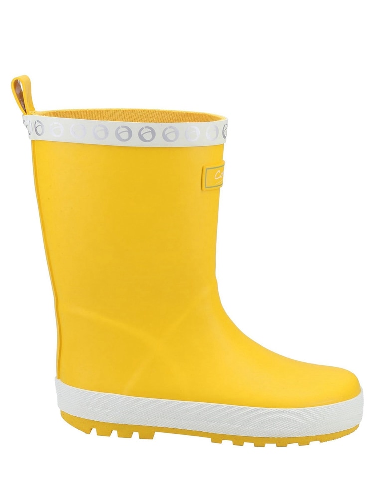 Cotswold Childrens Yellow Waterproof Prestbury Wellies - Image 2 of 4
