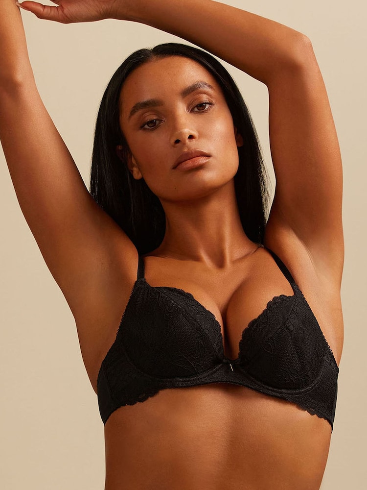 Gossard Superboost Lace Padded Plunge Bra - Image 1 of 5