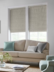 Laura Ashley Grey Gingham Made To Measure Roman Blinds - Image 5 of 6