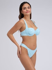 Boux Avenue Blue Soneva Tanga Brief Bikini Bottoms - Image 2 of 4