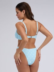 Boux Avenue Blue Soneva Tanga Brief Bikini Bottoms - Image 4 of 4