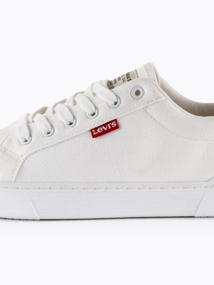 Levi's® White Malibu 2.0 Trainers - Image 5 of 5
