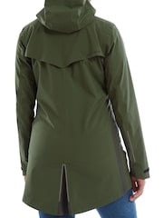 Altura Womens Green Grid Parka Waterproof Jacket - Image 2 of 8