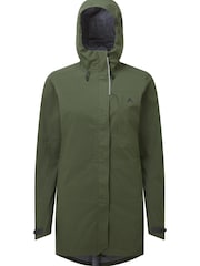 Altura Womens Green Grid Parka Waterproof Jacket - Image 3 of 8