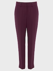 Hobbs Adelia Purple Tapered Trousers - Image 4 of 4