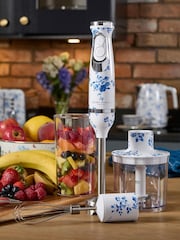 Laura Ashley Blue China Rose Hand Blender 4-in-1 Set - Image 1 of 6
