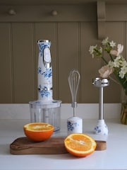 Laura Ashley Blue China Rose Hand Blender 4-in-1 Set - Image 4 of 6