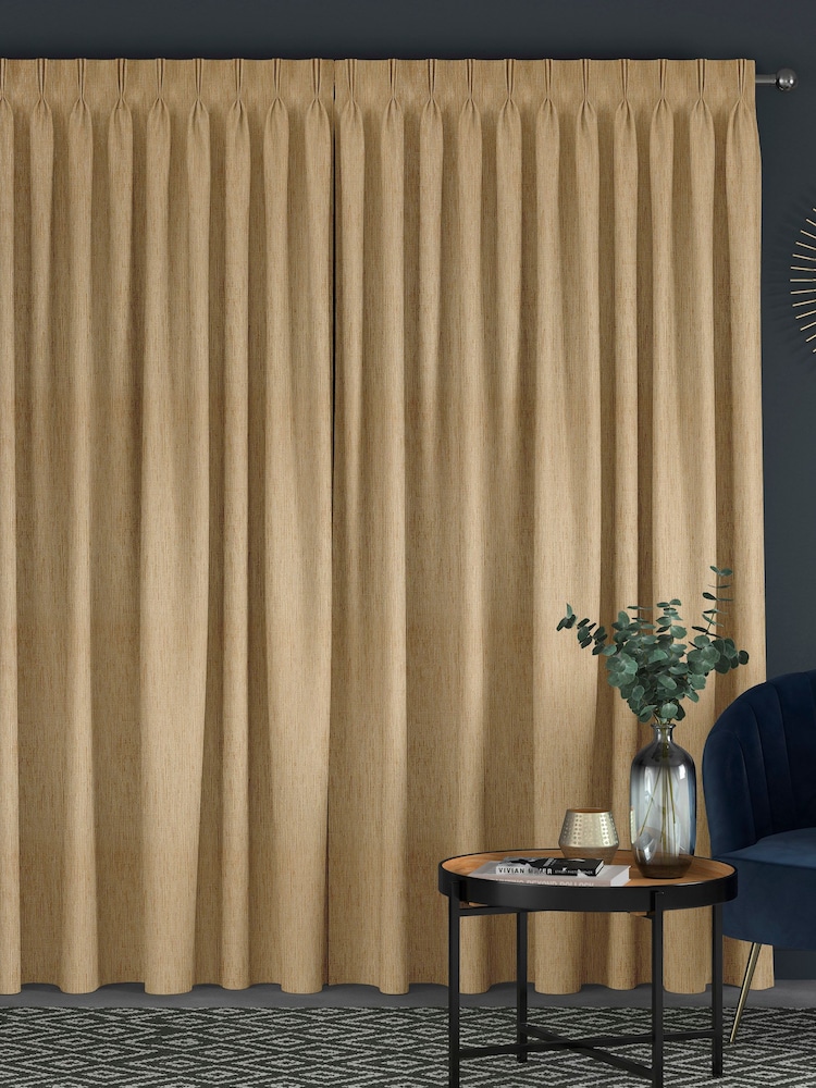 Gold Jaya Made To Measure Curtains - Image 2 of 9