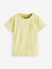 Yellow Short Sleeve Plain T-Shirt (3mths-7yrs) - Image 1 of 2