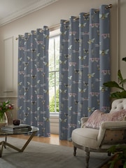 Voyage Storm Grey Fray Made to Measure Curtains - Image 2 of 9
