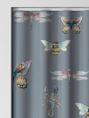 Voyage Storm Grey Fray Made to Measure Curtains - Image 8 of 9
