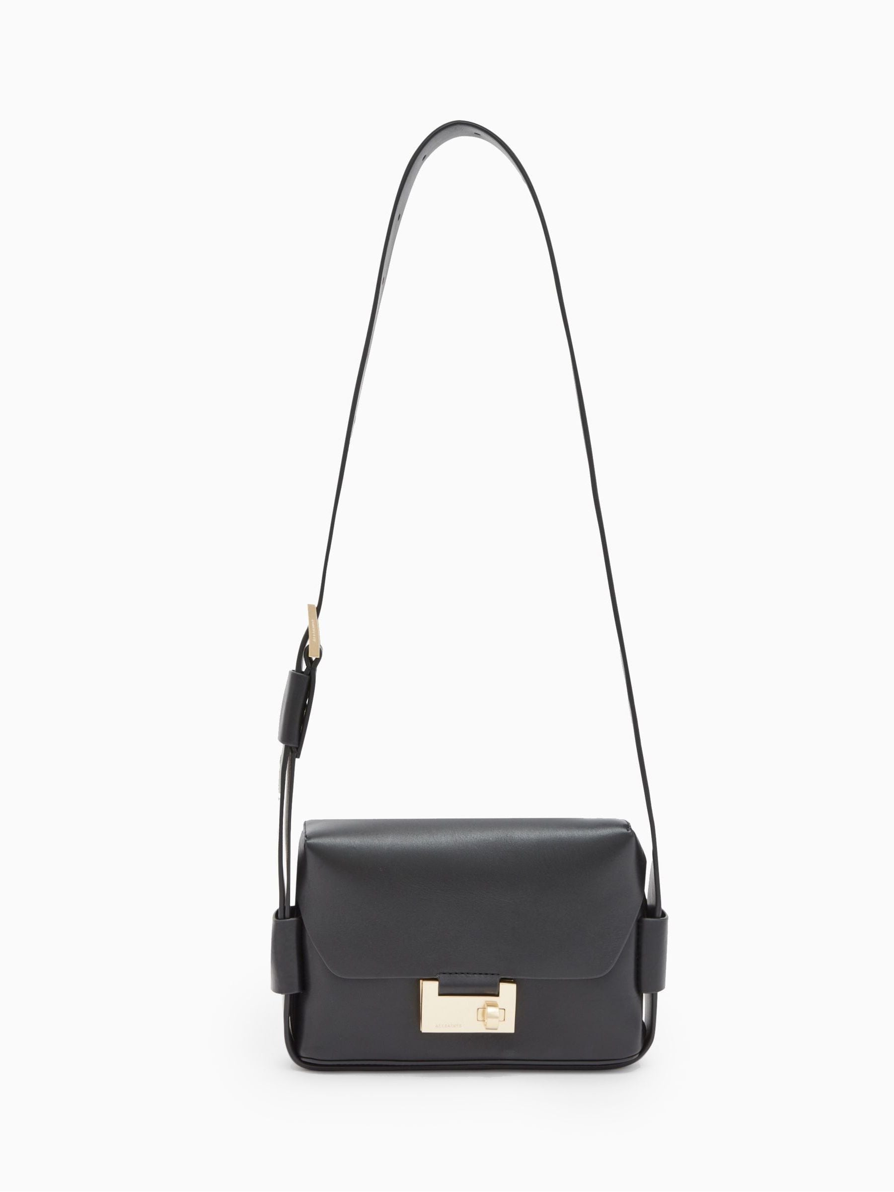 売れ筋がひ！ Buy AllSaints Black Frankie Cross-Body Bag from Next USA ハンドバッグ
