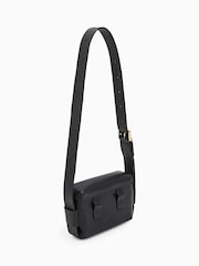AllSaints Black Frankie Cross-Body Bag - Image 5 of 8