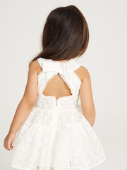 Creme - Baker By Ted Baker Organza-Kleid für besondere Anlässe - Bild 3 von 6