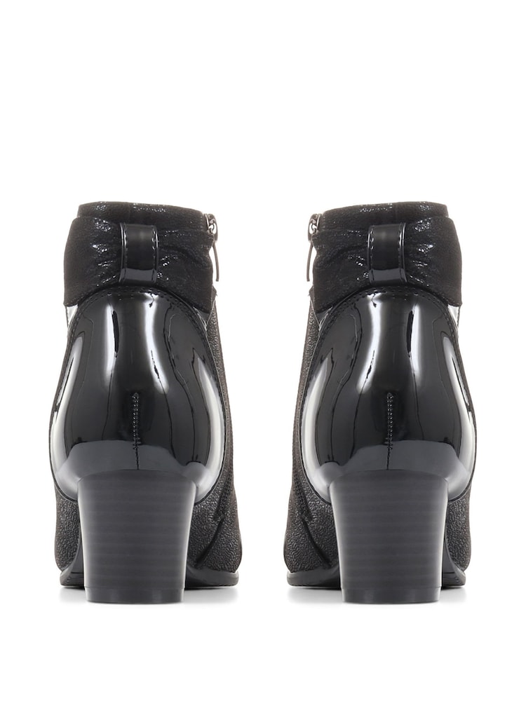 Pavers Wider Fitting Black Ankle Boots - Image 5 of 5