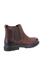 Коричневый - Hush Puppies Tan Preston Chelsea Boots - Изображение 3 из 4