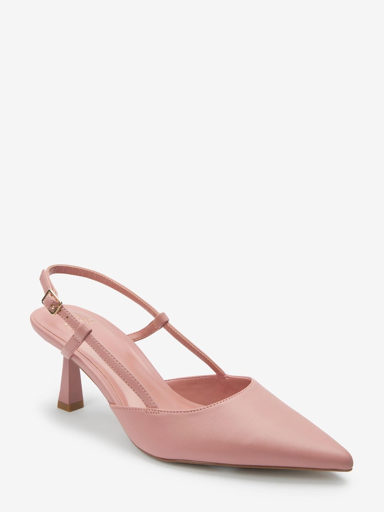 Blush Rose - Chaussures à bride arrière Forever Comfort® Point Toe - Image 3 of 7