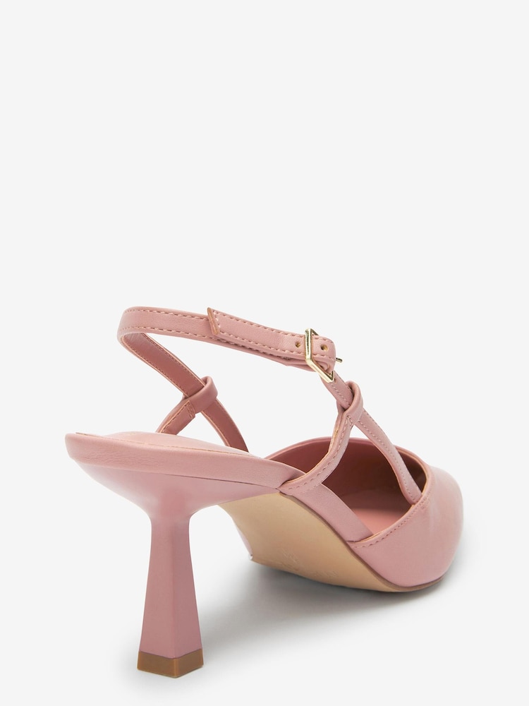Blush Rose - Chaussures à bride arrière Forever Comfort® Point Toe - Image 4 of 7
