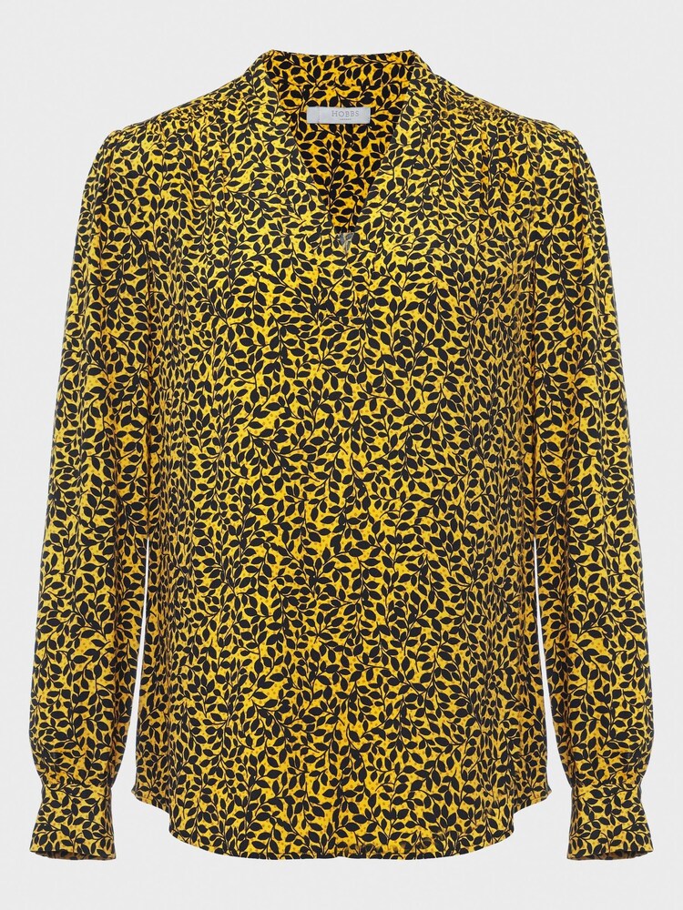 Hobbs Gold Addison Blouse - Image 4 of 4 Hobbs Gold Addison Blouse - Image 4 of 4
