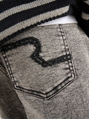Angel & Rocket Grey Nile Washed 100% Cotton Jogger Jeans - Image 4 of 7