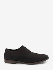 Black Leather Derby Shoes - Image 1 of 5