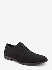 Black Leather Derby Shoes - Image 2 of 5