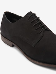 Black Leather Derby Shoes - Image 4 of 5