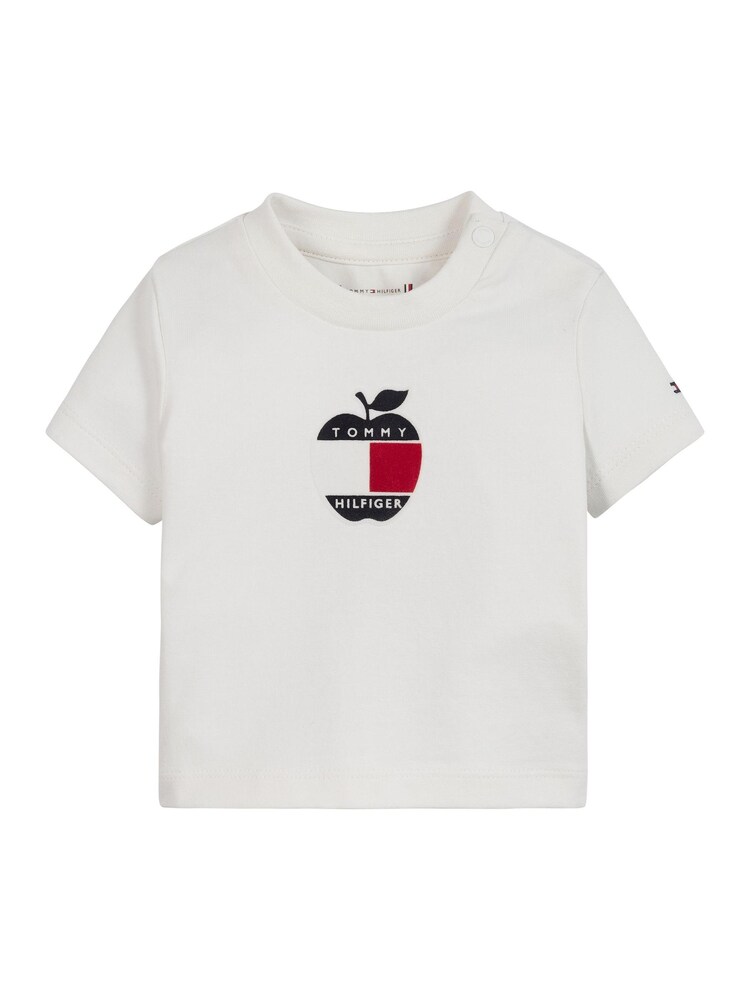 Tommy Hilfiger White Apple Baby T-Shirt - Image 1 of 2