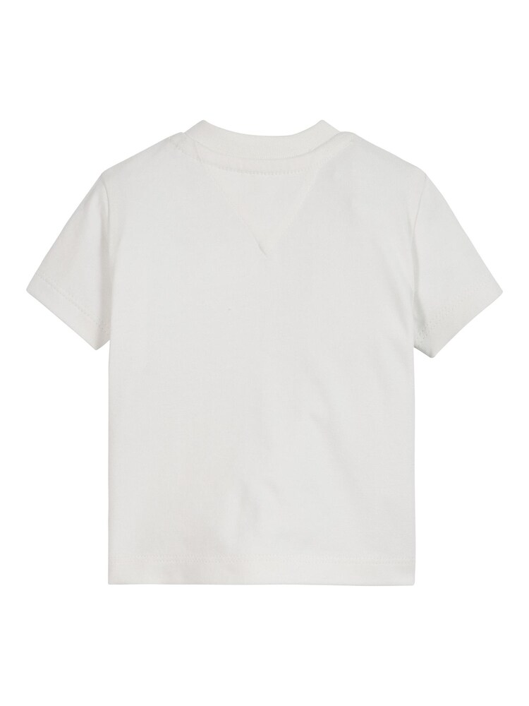Tommy Hilfiger White Apple Baby T-Shirt - Image 2 of 2