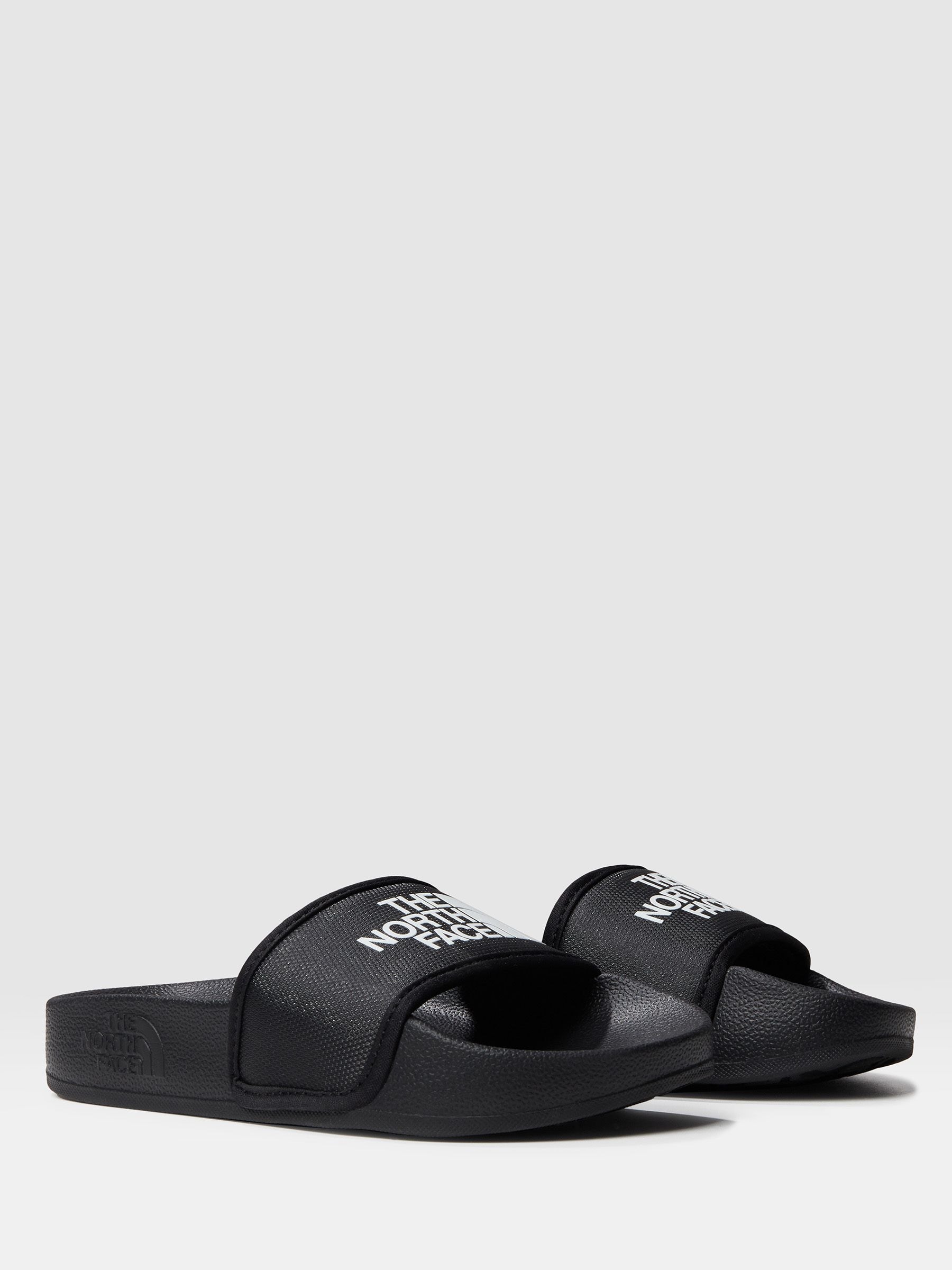 Buy The North Face Black/White Kids Basecamp III Sliders