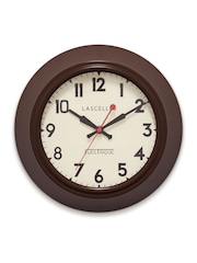 Brookpace Lascelles Brown Metal Cased Smiths Wall Clock - Image 1 of 4