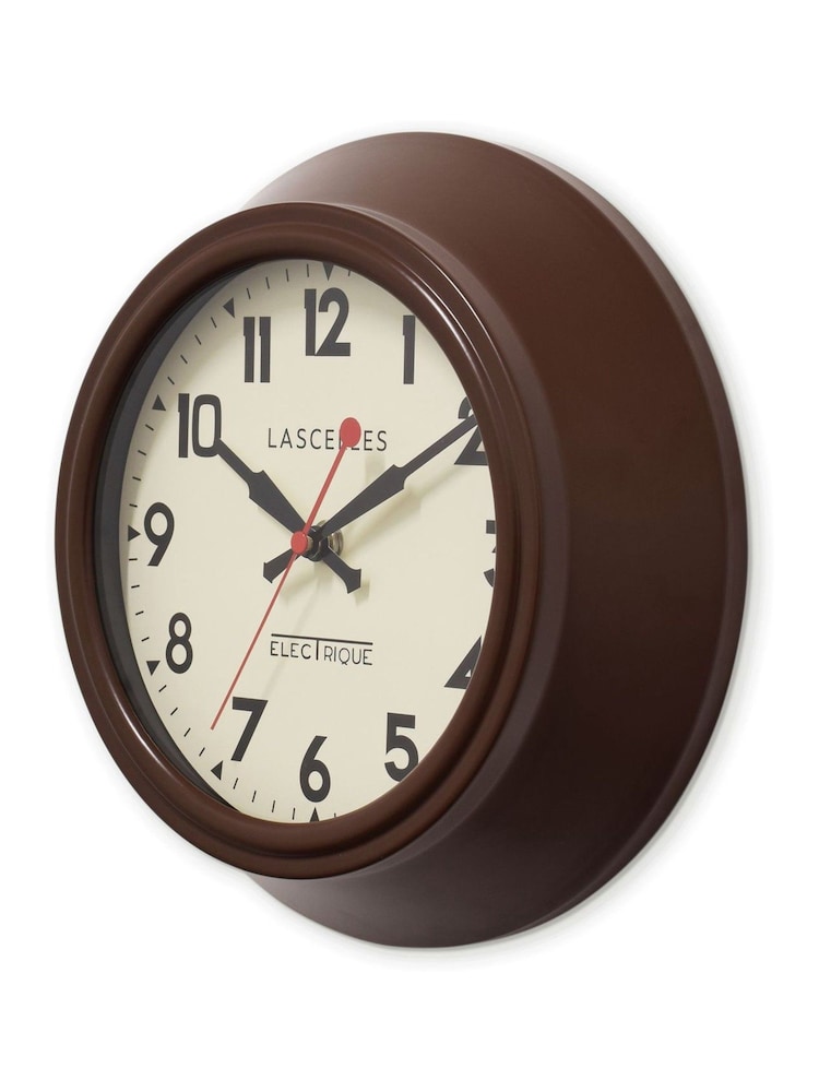 Brookpace Lascelles Brown Metal Cased Smiths Wall Clock - Image 2 of 4