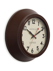 Brookpace Lascelles Brown Metal Cased Smiths Wall Clock - Image 3 of 4