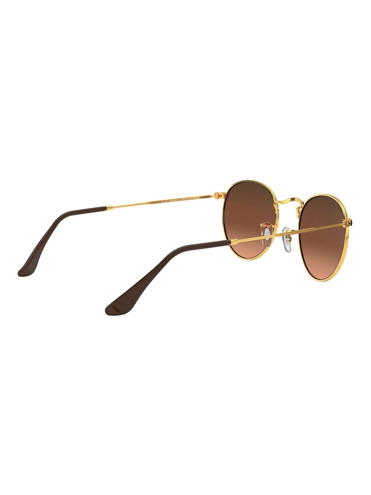 Ray-Ban Small Round Metal Sunglasses - Image 10 of 12