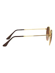 Ray-Ban Small Round Metal Sunglasses - Image 11 of 12