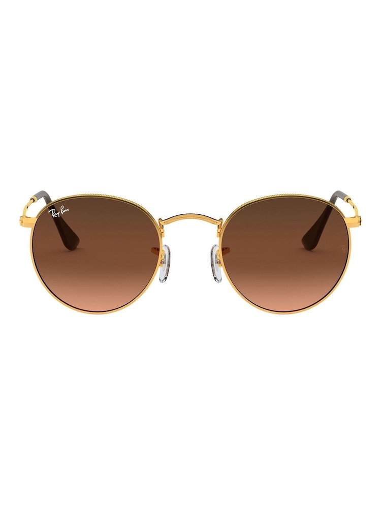 Ray-Ban Small Round Metal Sunglasses - Image 2 of 12