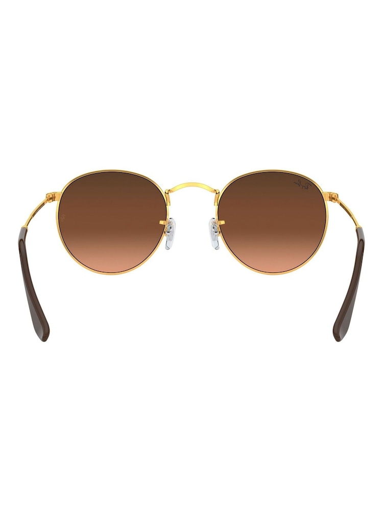 Ray-Ban Small Round Metal Sunglasses - Image 4 of 12