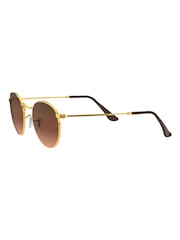 Ray-Ban Small Round Metal Sunglasses - Image 5 of 12