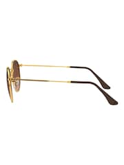 Ray-Ban Small Round Metal Sunglasses - Image 6 of 12